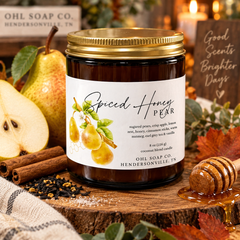 Honey Spiced Pear Candle
