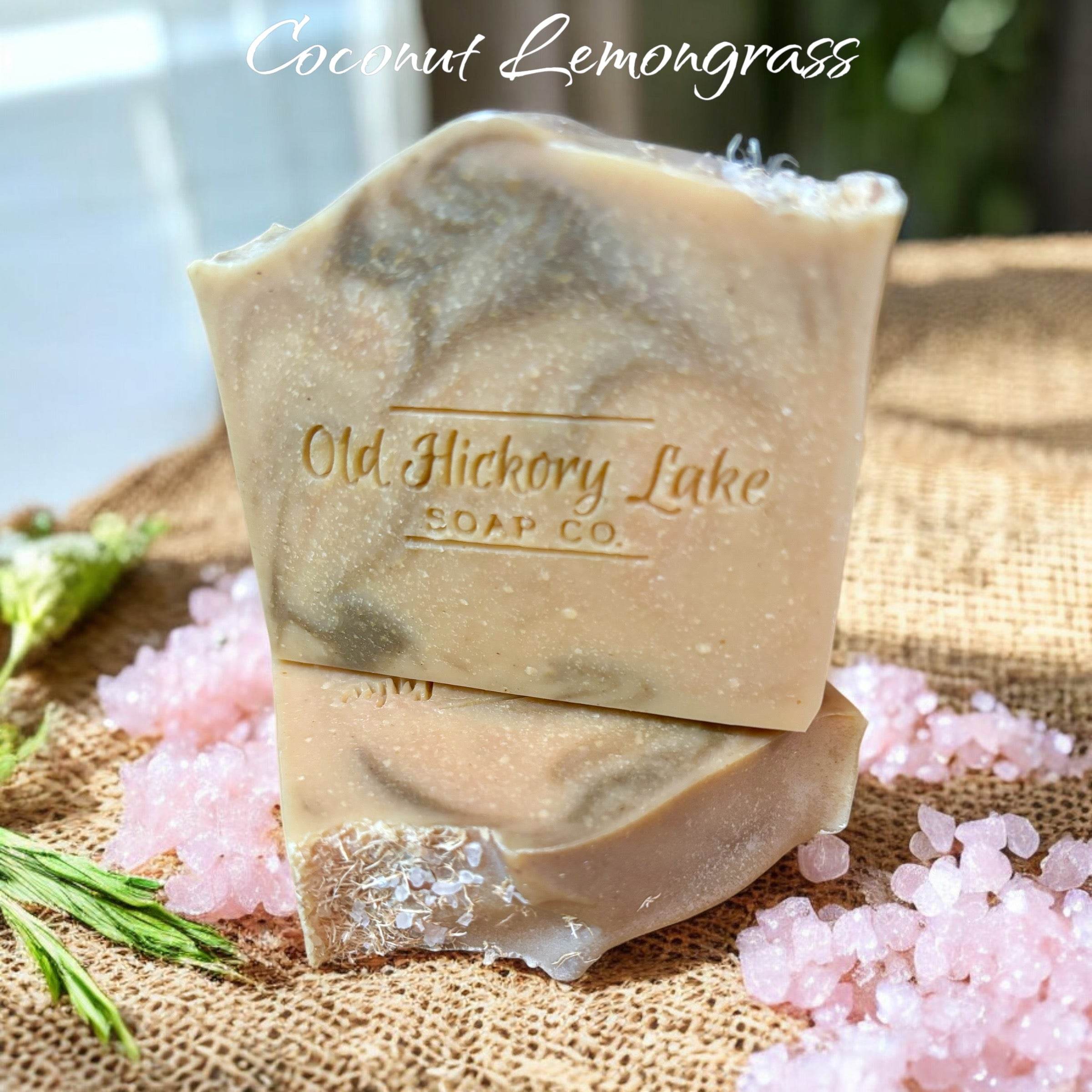 Coconut Lemongrass Soap - Old Hickory Lake Soap Co.