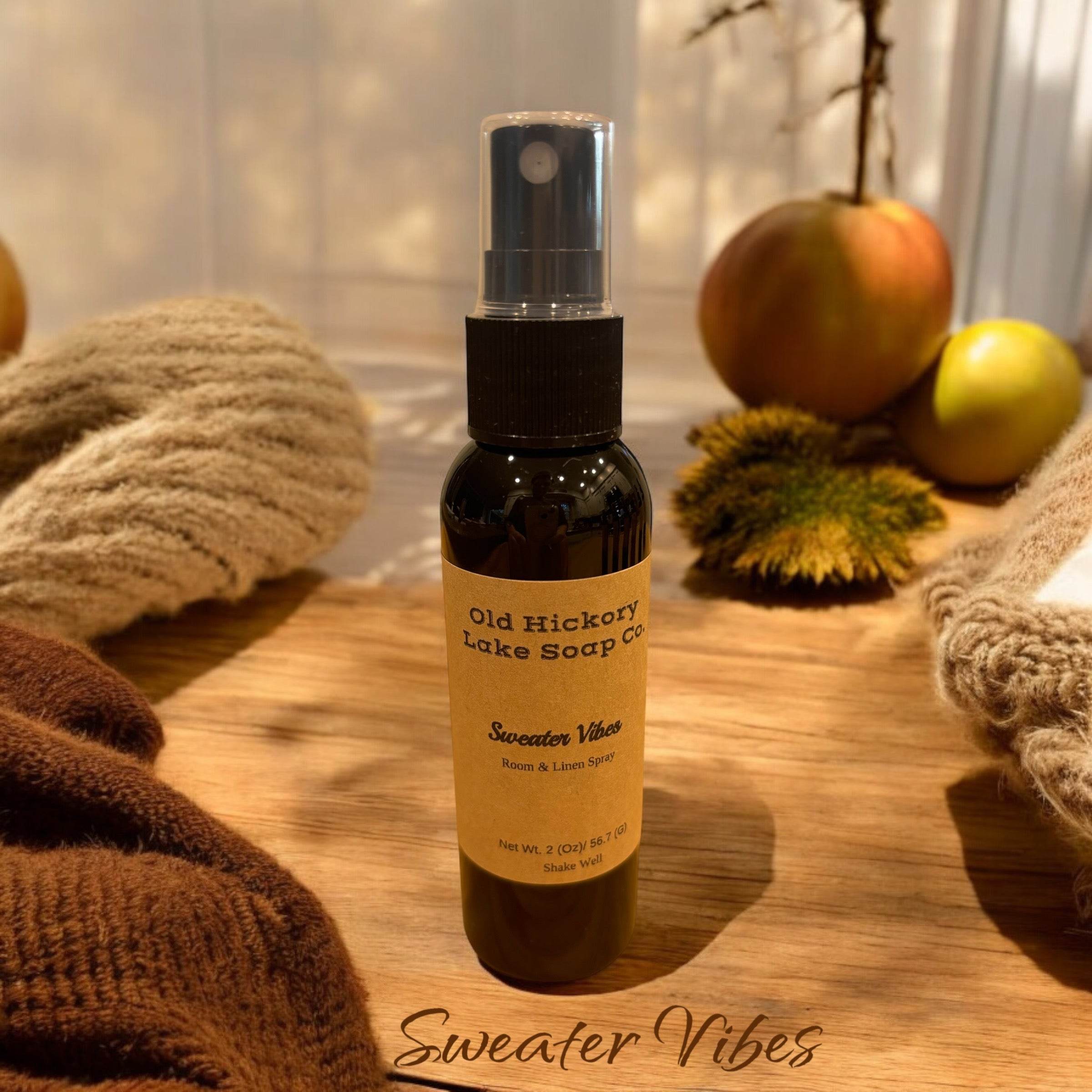 Sweater Vibes Room Spray - Old Hickory Lake Soap Co.
