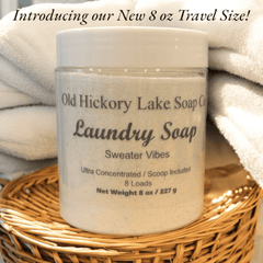 Fresh Citrus Clean Concentrated Laundry Soap with Baking Soda - Old Hickory Lake Soap Co.
