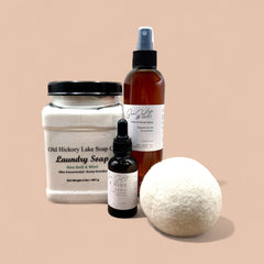 The Coastal Powder Laundry Bundle by Old Hickory Lake Soap Co.