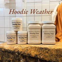 Hoodie Weather Concentrated Laundry Soap with Baking Soda - Old Hickory Lake Soap Co.