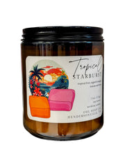 Tropical Starburst Wickless Candle