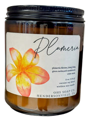 Plumeria Wickless Candle