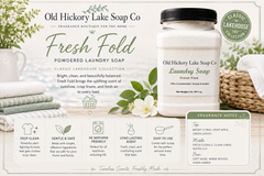 The Classic Lakehouse Laundry Powder by Old Hickory Lake Soap Co.