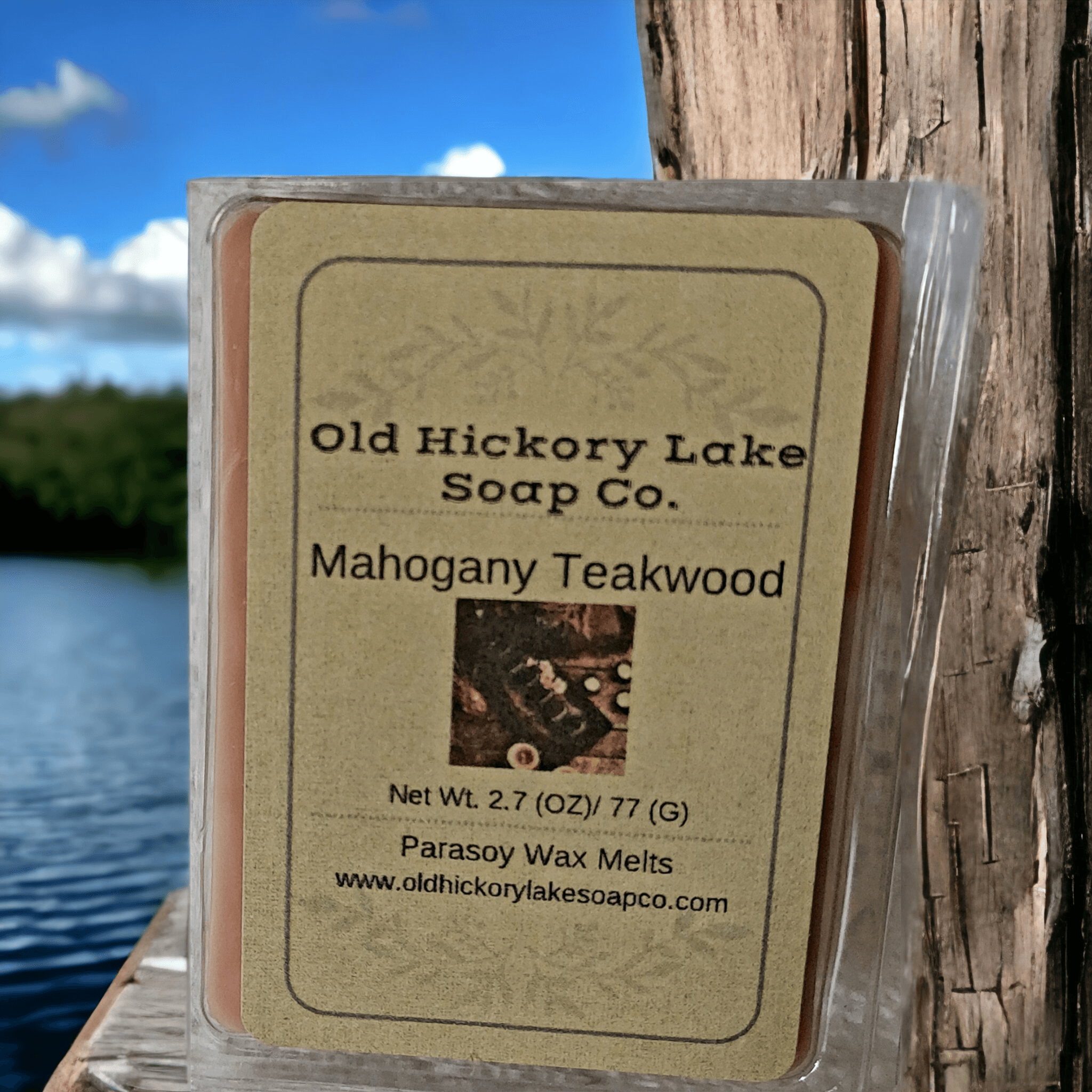 Mahogany Woods Wax Melts - Old Hickory Lake Soap Co.