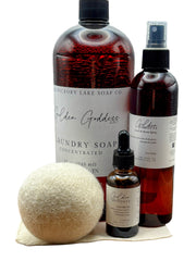 Golden Goddess Laundry Bundle – Laundry Soap Collection