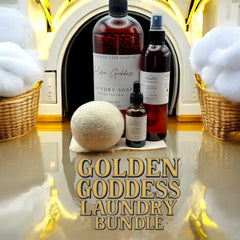 Golden Goddess Laundry Bundle – Laundry Soap Collection