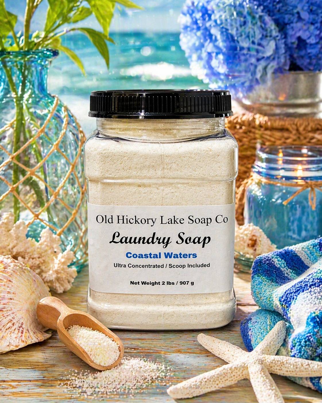 The Coastal Powder Laundry Soap