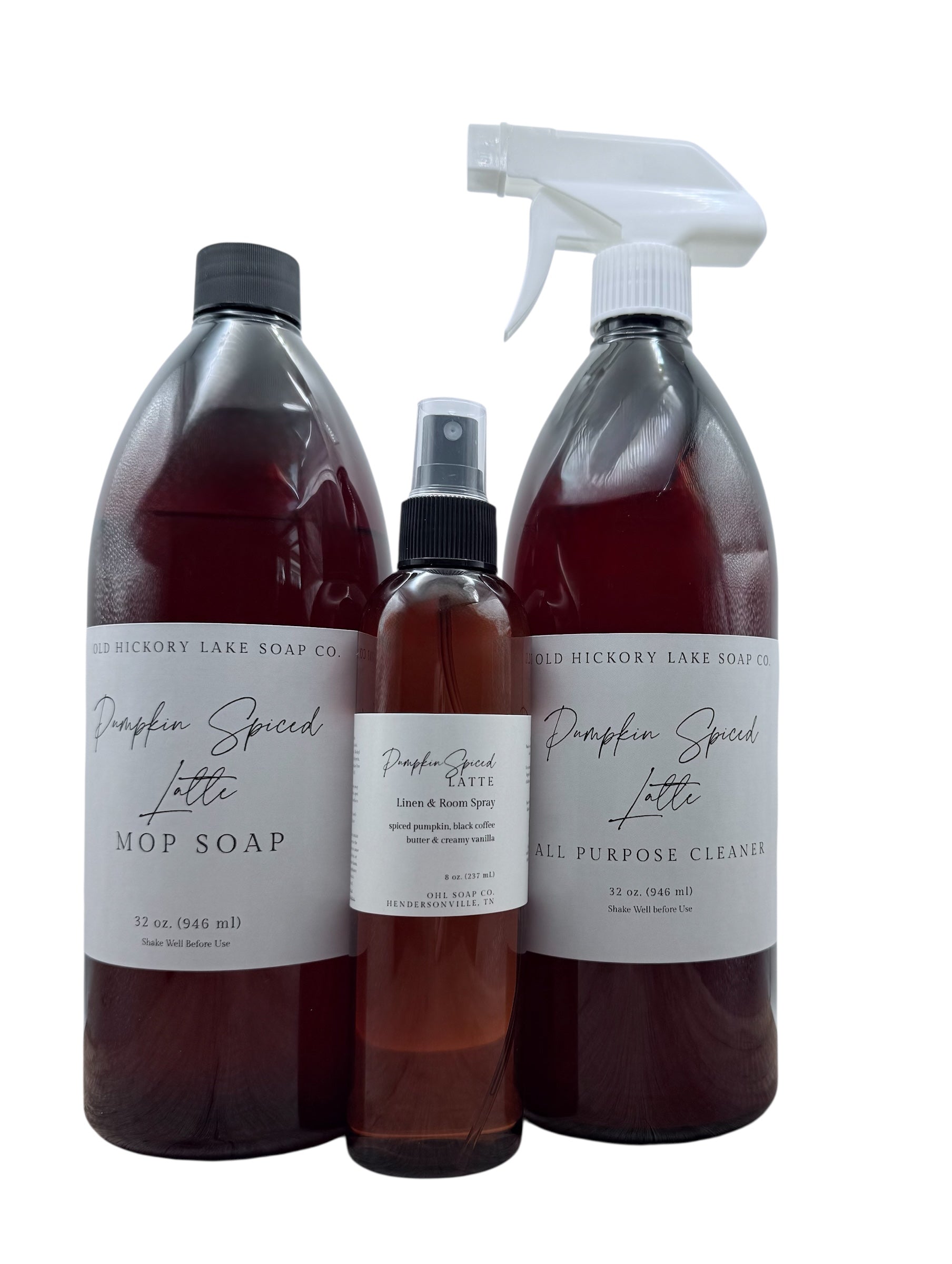 The Lakehouse Clean Bundle Limited Edition Fall Scents — Mop • All Purpose Cleaner • Room Spray