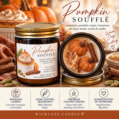 Pumpkin Soufflé Wickless Candle