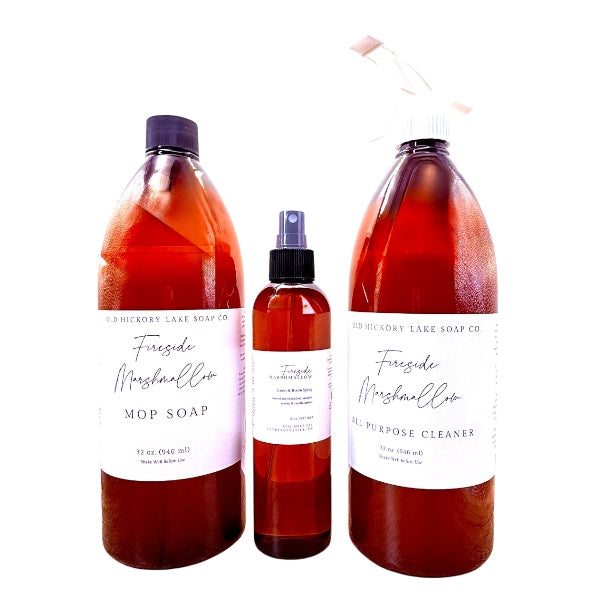 The Lakehouse Clean Bundle Limited Edition Holiday Scents — Mop • All Purpose Cleaner • Room Spray