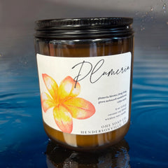 Plumeria Wickless Candle