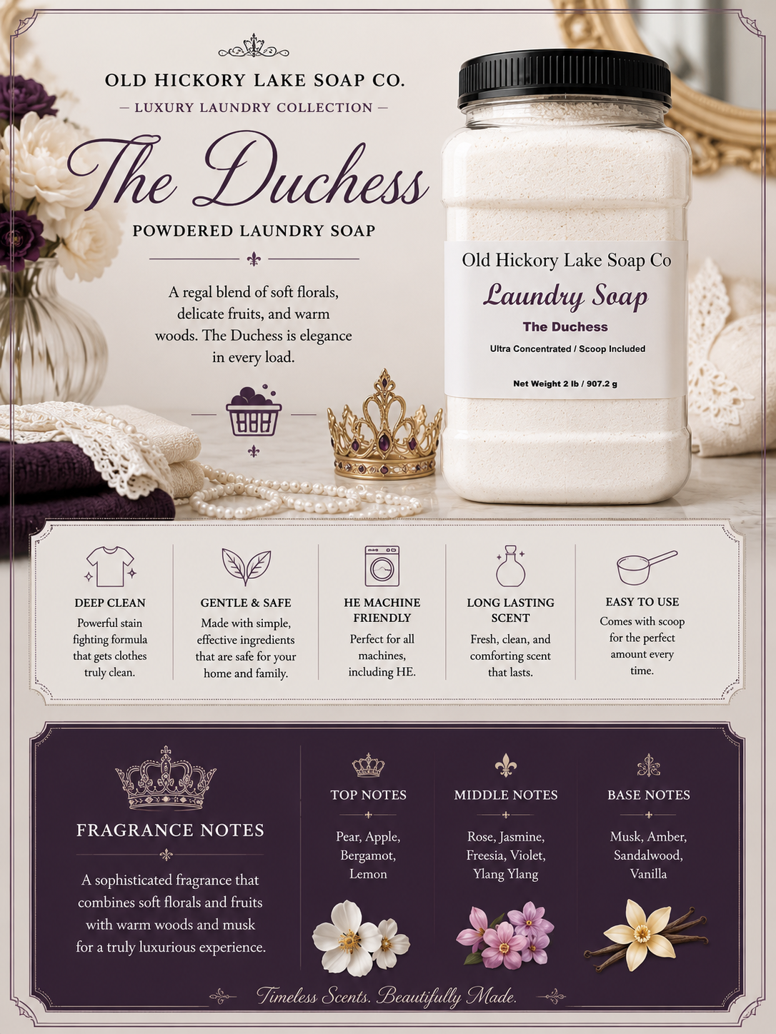 Lakehouse Cozy Scent Collection | Powder Laundry Soap