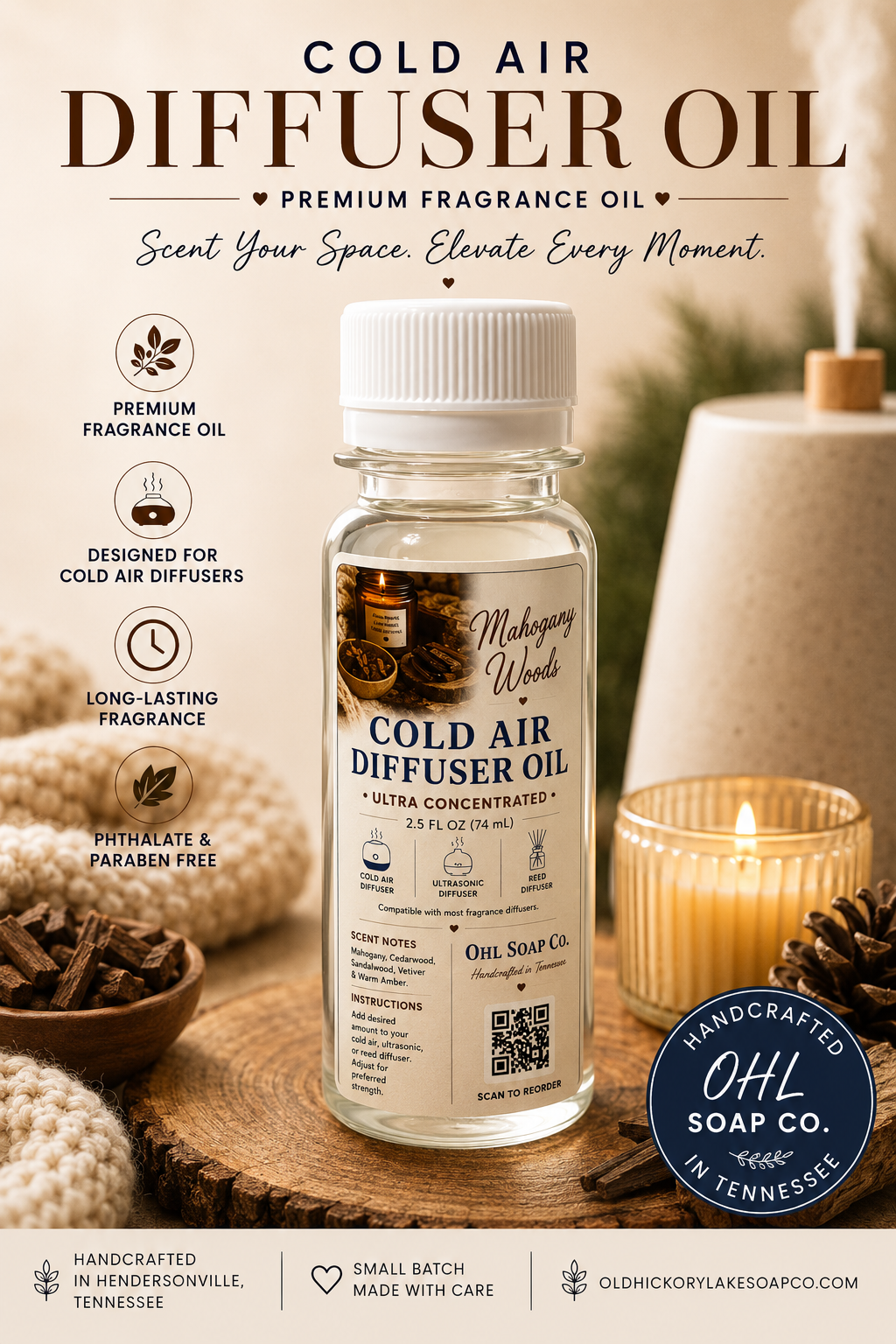 Lakehouse Diffuser Oil Collection