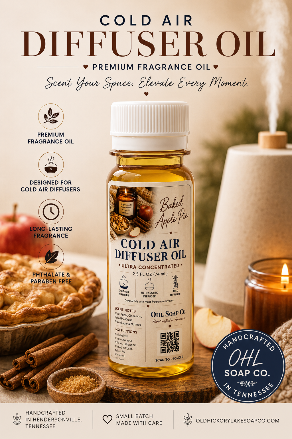 Fall Harvest Diffuser Oil Collection