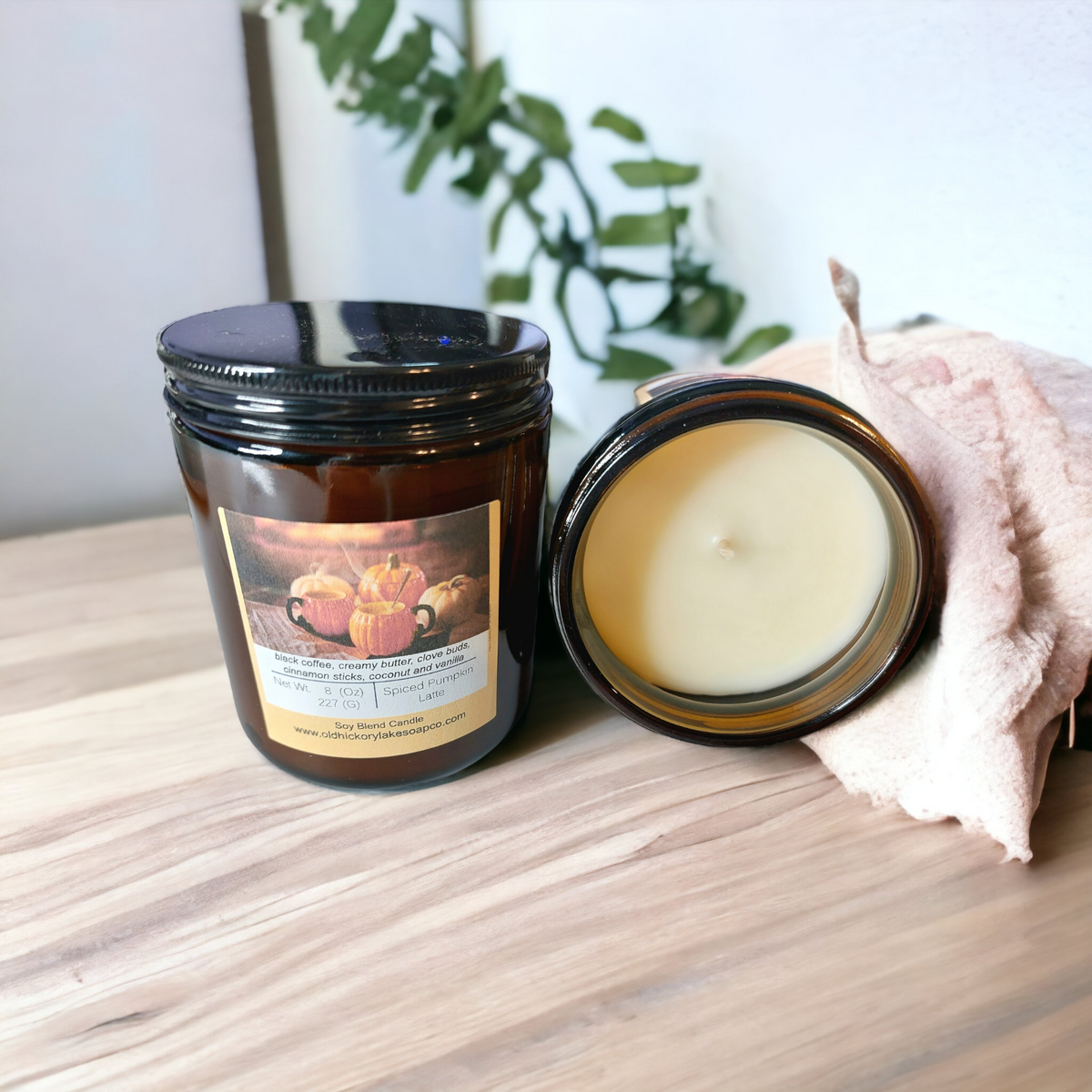 Spiced Pumpkin Latte Candle