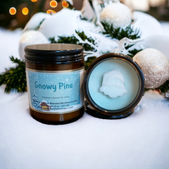 Snowy Pine Wickless Candle