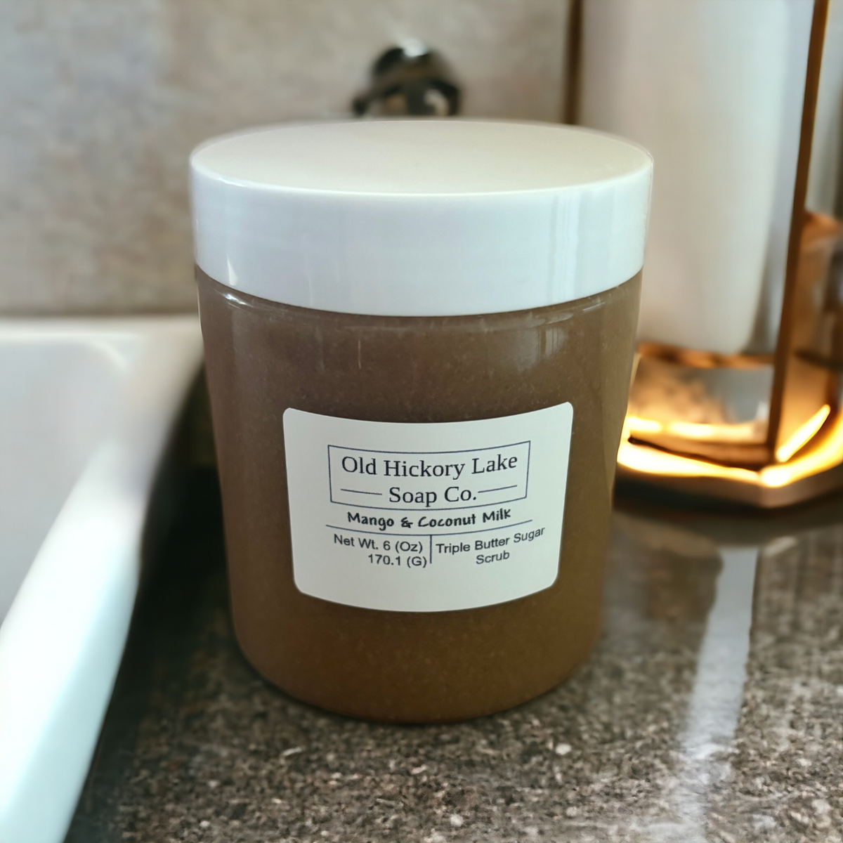 Emulsified Triple Butter Sugar Scrub