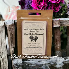 Dark Amber Rosewood Wax Melts