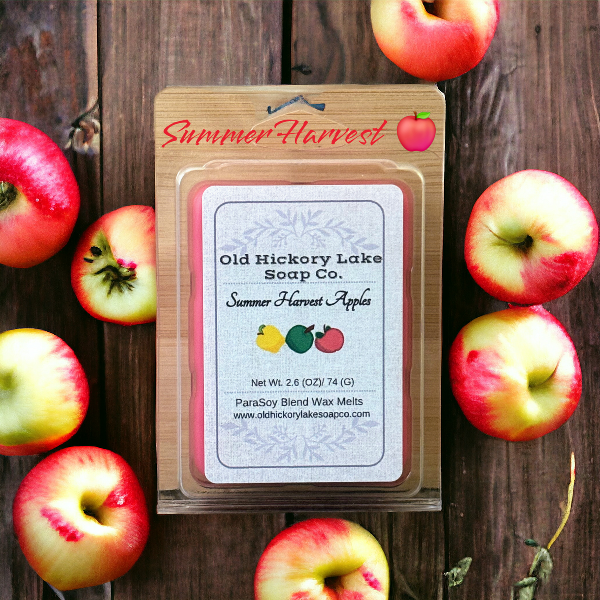 Summer Harvest Apples Wax Melts