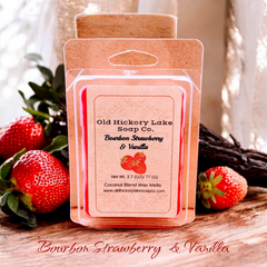 Bourbon Strawberry & Vanilla Wax Melts