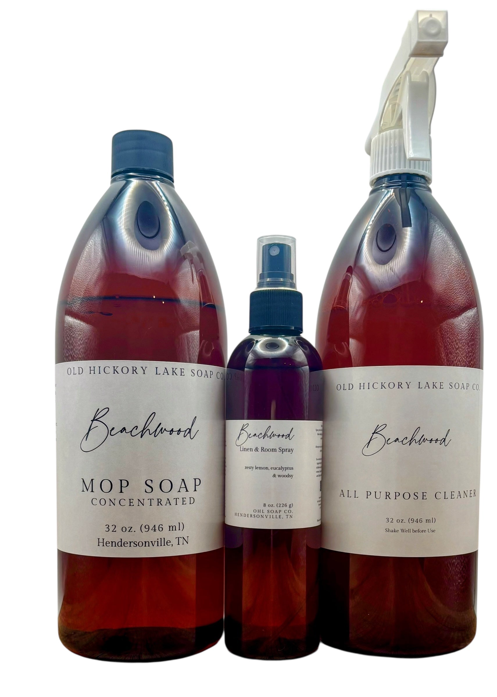 The Lakehouse Clean Bundle – Mop • All Purpose Cleaner • Room Spray