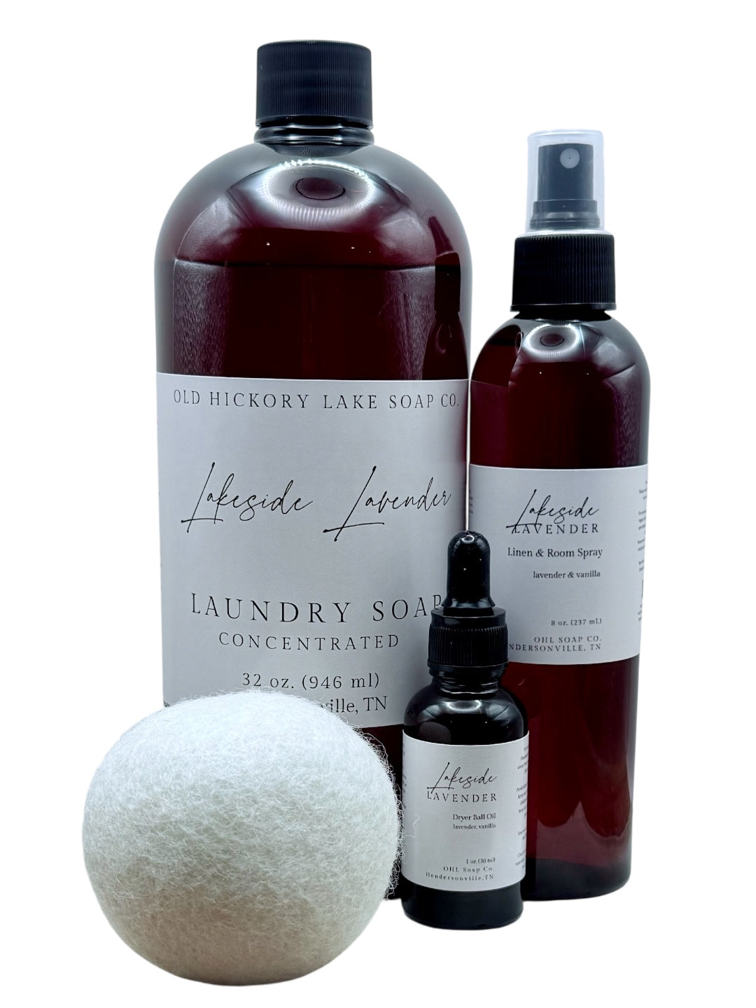 The Lakehouse Laundry Bundle by Old Hickory Lake Soap Co.