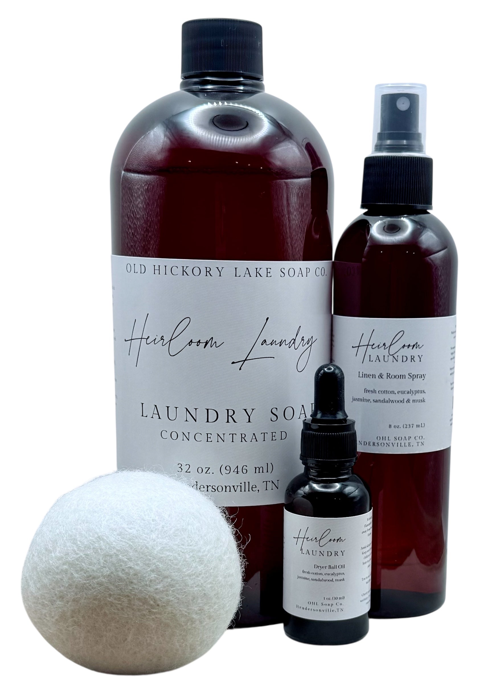 The Lakehouse Laundry Bundle by Old Hickory Lake Soap Co.