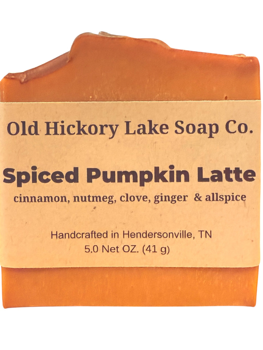 Spiced Pumpkin Latte Soap Bar