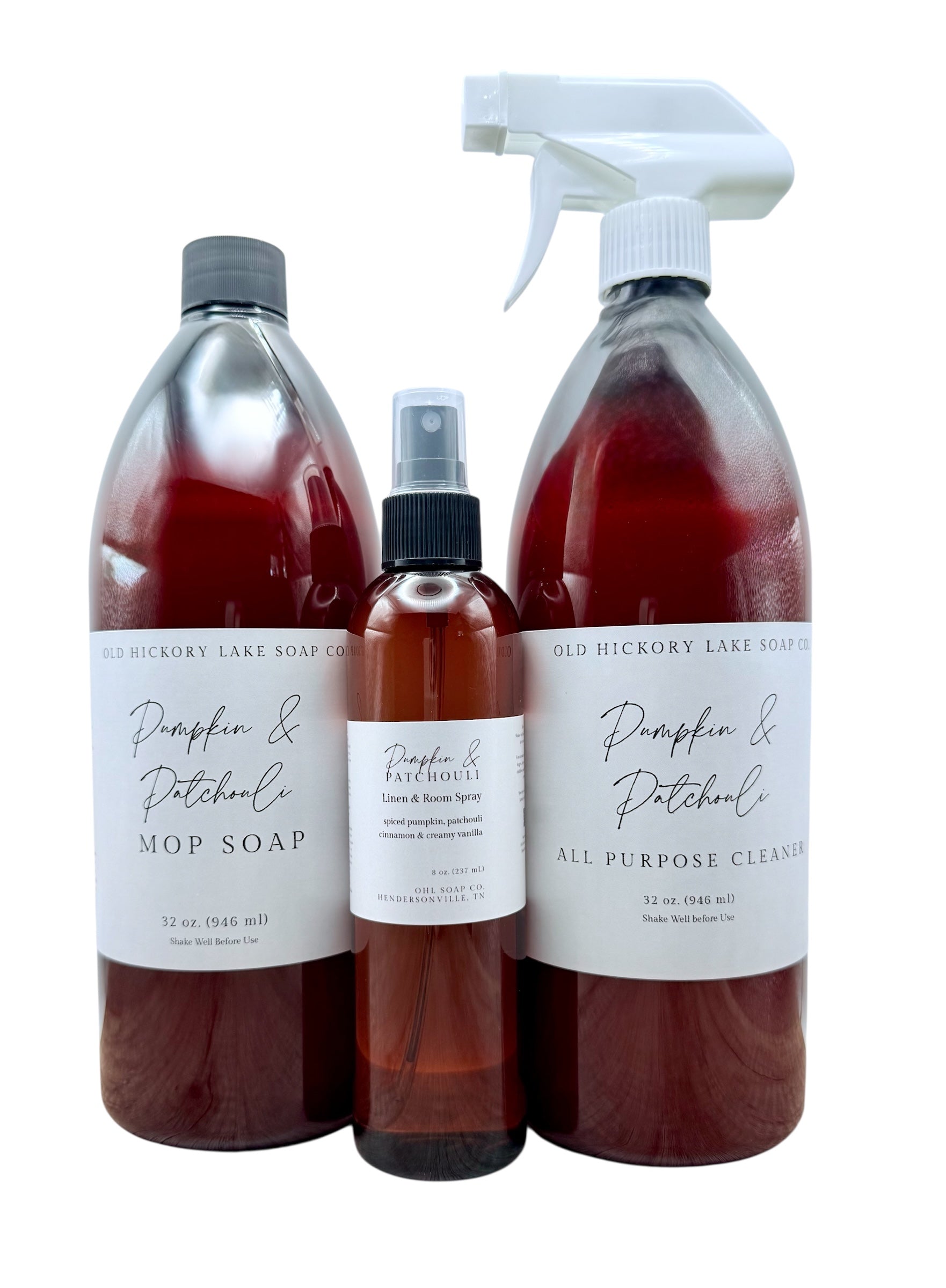 The Lakehouse Clean Bundle Limited Edition Fall Scents — Mop • All Purpose Cleaner • Room Spray