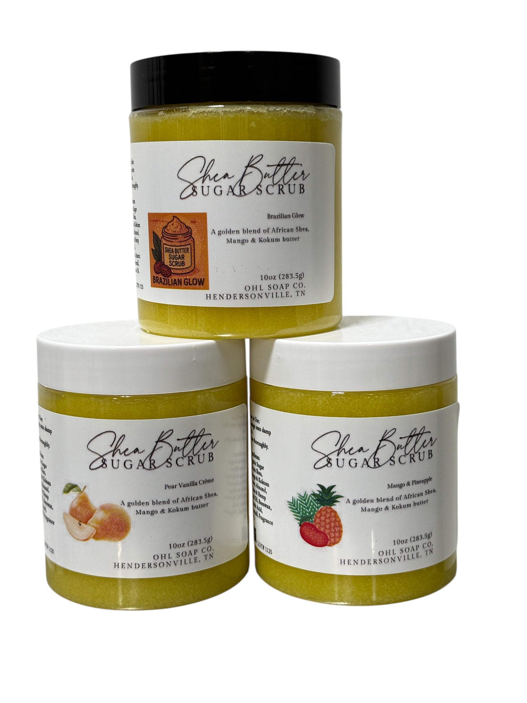African Shea Butter Sugar Scrub Collection