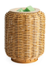 Wicker Lantern Illumination Fragrance Warmer by Candle Warmers, etc.